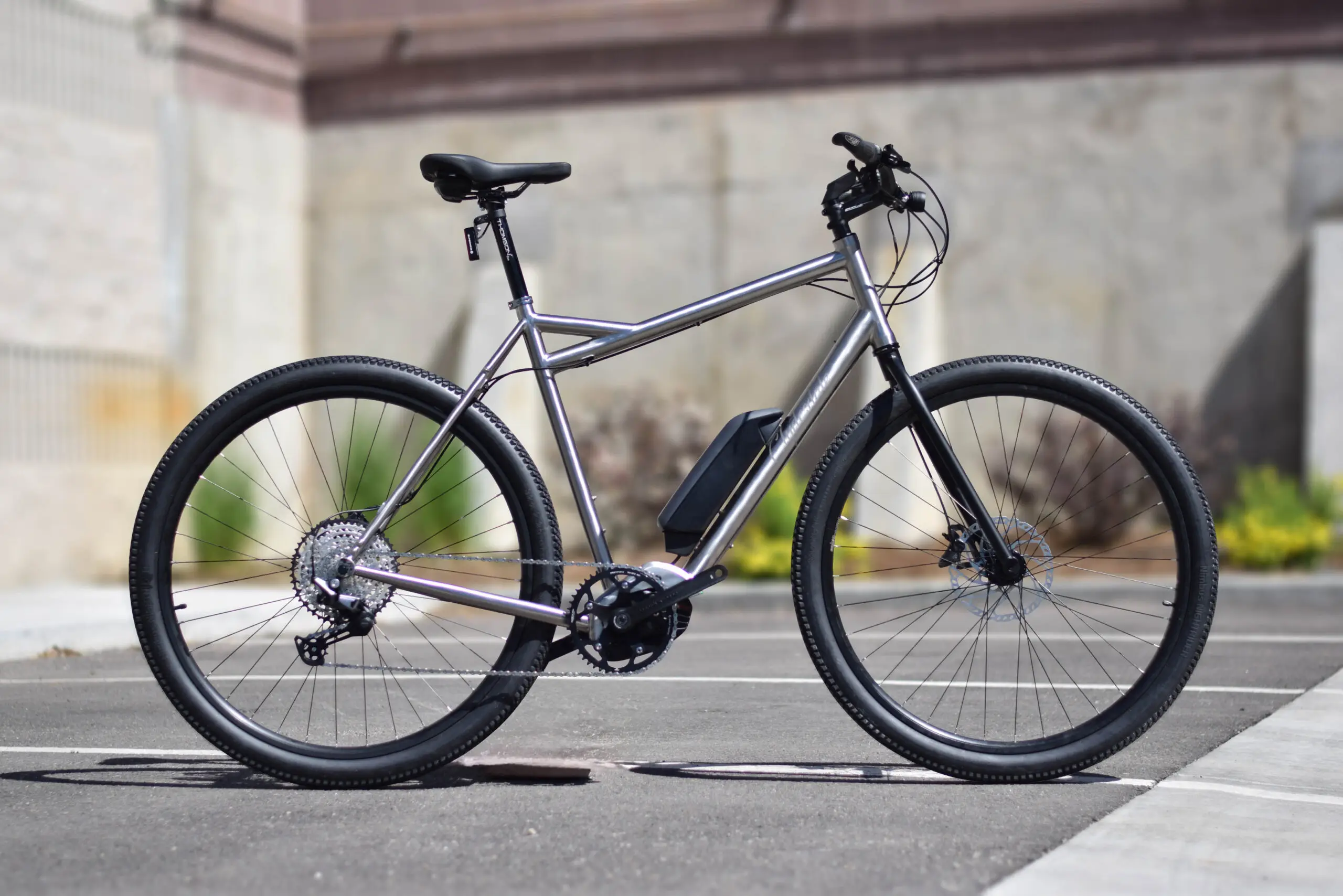Clydesdale BFG electric bike with 32 inch wheels